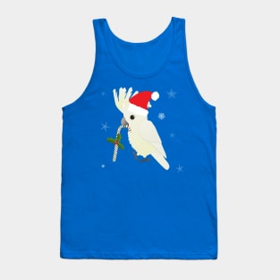 A cute Christmas umbrella cockatoo Tank Top